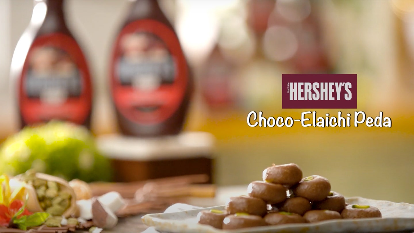 HERSHEY'S Choco-Elaichi Peda Recipe Video